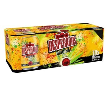 Desperados Tequila Flavoured Lager Beer Bottle 12x250ml