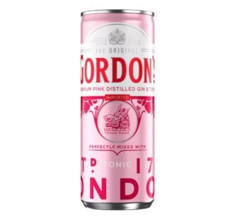 Gordon’s Pink Gin & Tonic Can 250ml