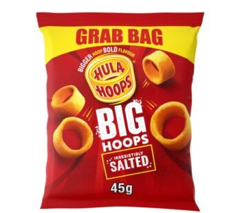 Hula Hoops Big Hoops Salted Grab Bag 45G