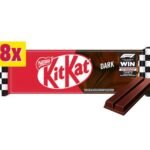 KitKat 2 Finger Dark Chocolate Biscuit Bar 8 Pack Multipack