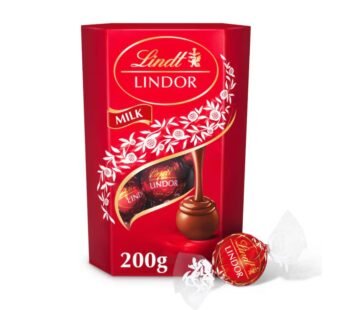Lindt Lindor Milk Chocolate Truffles Box 200g