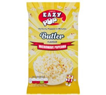 Magicorn Eazy Pop Microwave Popcorn – Butter Flavour 85g