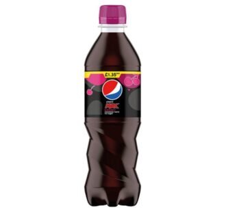 Pepsi Max Cherry Bottle PMP 500ml