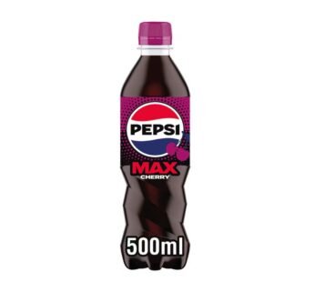 Pepsi Max Cherry No Sugar Cola Bottle 500ml